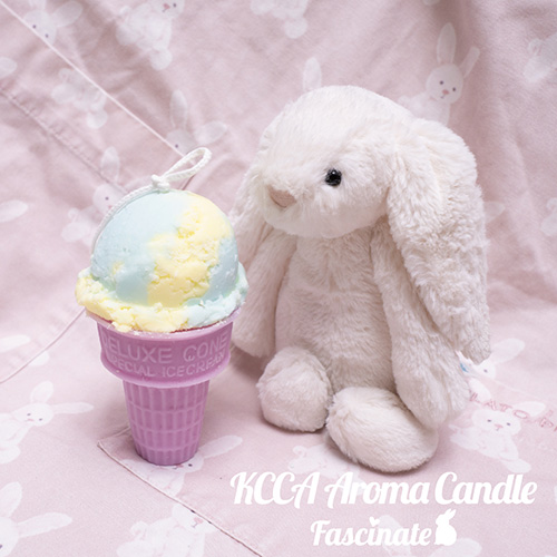KCCAアロマアイスクリームキャンドル