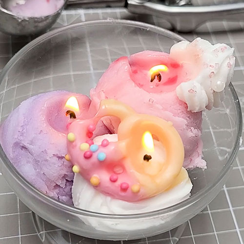 ワークショップにおすすめ！固まらないクリームキャンドル（動画