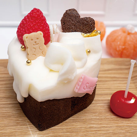 CLABベーキングキャンドルのチョコレートケーキ