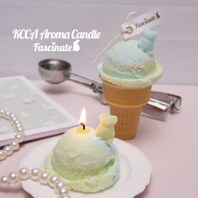 KCCAアイスクリームキャンドル