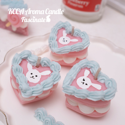 KCCAマカロンキャンドルうさぎ