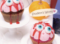 ベーキングキャンドル_脳みそカップケーキキャンドル