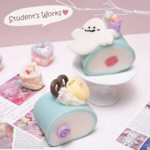 ロールケーキキャンドル_シークレットブックケース