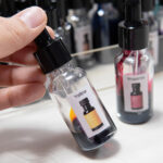 韓国キャンドル教室染料入れ替え