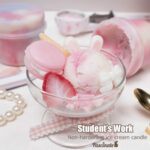 固まらないアイスクリームキャンドル