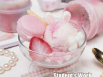 固まらないアイスクリームキャンドル